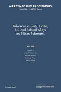 Advances in GaN, GaAs, SiC and Related Alloys on Silicon Substrates: Volume 1068 (Mrs Proceedings)