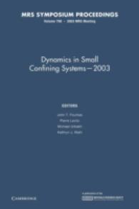 Dynamics in Small Confining Systems 2003 (Mrs Proceedings)