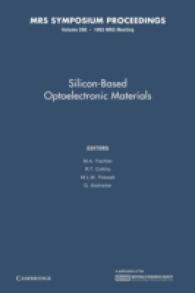 Silicon-Based Optoelectronic Materials (Mrs Proceedings)