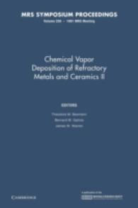 Chemical Vapor Deposition of Refractory Metals and Ceramics II (Mrs Proceedings)