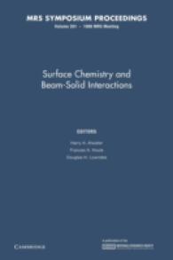 Surface Chemistry and Beam-Solid Interactions (Mrs Proceedings)