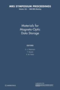 Materials for Magneto-Optic Data Storage (Mrs Proceedings)