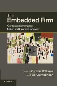 The Embedded Firm : Corporate Governance, Labor, and Finance Capitalism