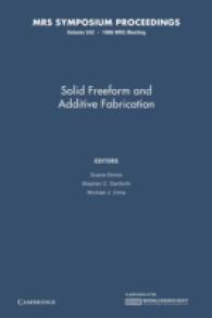 Solid Freeform and Additive Fabrication (Mrs Proceedings)