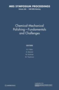 Chemical-Mechanical Polishing : Fundamentals and Challenges (Mrs Proceedings)