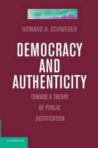 民主主義と真正：公的正当化の理論<br>Democracy and Authenticity : Toward a Theory of Public Justification