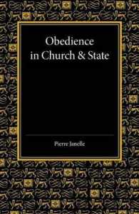 Obedience in Church and State : Three Political Tracts