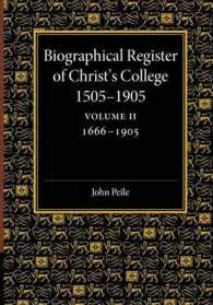 Biographical Register of Christ's College, 1505-1905: Volume 2, 1666-1905 : And of the Earlier Foundation, God's House, 1448-1505