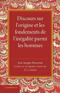 Discours sur l'origine et les fondements de l'inégalité parmi les hommes