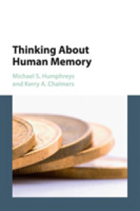 Thinking about Human Memory