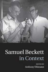 ベケット研究のためのコンテクスト<br>Samuel Beckett in Context (Literature in Context)