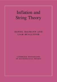 Inflation and String Theory (Cambridge Monographs on Mathematical Physics)