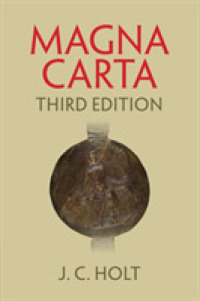 J. C. ホゥルト『マグナ・カルタ』（第３版）<br>Magna Carta （3RD）