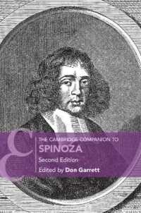 ケンブリッジ版　スピノザ必携（第２版）<br>The Cambridge Companion to Spinoza (Cambridge Companions to Philosophy) （2ND）