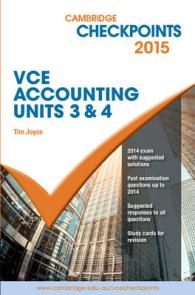 Cambridge Checkpoints VCE Accounting Units 3&4 2015 (Cambridge Checkpoints)