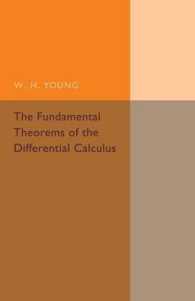 The Fundamental Theorems of the Differential Calculus (Cambridge Tracts in Mathematics)