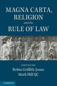 マグナカルタ、宗教と法の支配<br>Magna Carta, Religion and the Rule of Law