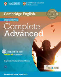 Complete Advanced Student's Book without Answers with Cd-rom with Testbank 2nd. （2 Rev ed）