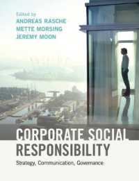 Corporate Social Responsibility : Strategy, Communication, Governance -- Paperback / softback