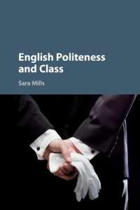 イギリス英語に見るポライトネスと階級<br>English Politeness and Class