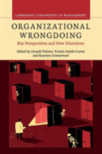 Organizational Wrongdoing : Key Perspectives and New Directions (Cambridge Companions to Management)
