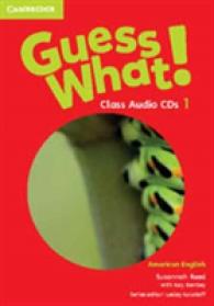 Guess What! American English Level 1 Class Audio Cds (3) （1ST）