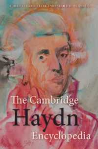 ケンブリッジ版　ハイドン百科事典<br>The Cambridge Haydn Encyclopedia