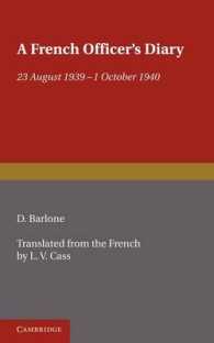 A French Officer's Diary : 23 August 1939-1 October 1940
