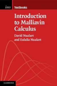 Introduction to Malliavin Calculus (Institute of Mathematical Statistics Textbooks)