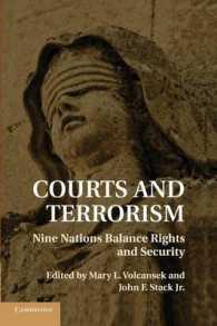 裁判所とテロ：民主的統治と法の支配の各国比較<br>Courts and Terrorism : Nine Nations Balance Rights and Security
