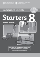 Cambridge English Young Learners 8 Starters Answer Booklet.