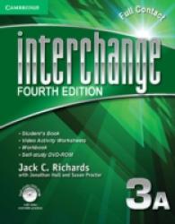 Interchange Level 3 Full Contact a with Self-study Dvd-rom, 3a. 4th ed. （4 DVDR）
