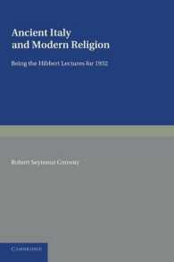 Ancient Italy and Modern Religion: Volume 1