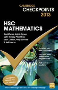 Cambridge Checkpoints Hsc Mathematics 2013 (Cambridge Checkpoints)