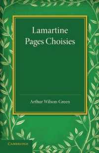 Lamartine : Pages Choisies