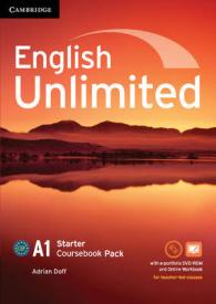 English Unlimited Starter Coursebook with e-portfolio and Online Workbook Pack （PAP/PSC）