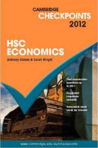 Cambridge Checkpoints Hsc Economics 2012 (Cambridge Checkpoints) -- Paperback