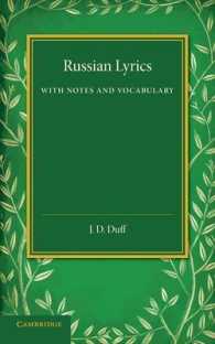 Russian Lyrics : With Notes and Vocabulary