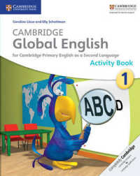 Cambridge Global English Stage 1 Activity Book : for Cambridge Primary English as a Second Language (Cambridge Primary Global English) -- Paperback /