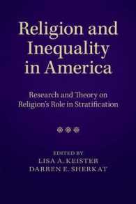 アメリカにみる宗教と不平等<br>Religion and Inequality in America : Research and Theory on Religion's Role in Stratification