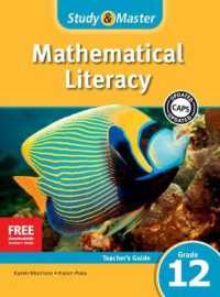 Study & Master Mathematical Literacy Teacher's Guide Grade 12 (Caps Mathematical Literacy) -- Paperback / softback