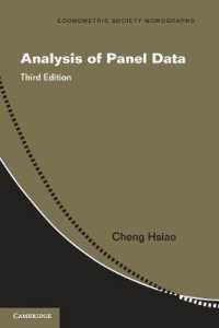 Analysis of Panel Data (Econometric Society Monographs)