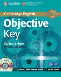 Objective Key Second edition Student's Book without answers with Cd-rom （2 PAP/CDR）