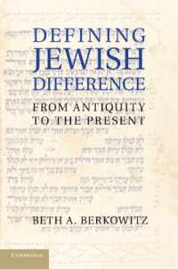 Defining Jewish Difference : From Antiquity to the Present