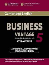 Cambridge English Business 5 Vantage Student's Book with Answers. （1 Student）