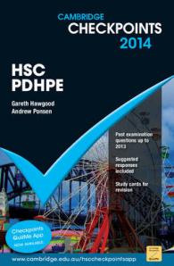 Cambridge Checkpoints Hsc Personal Development, Health and Physical Education 2014 (Cambridge Checkpoints) -- Paperback / softback