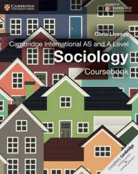 Cambridge International as and a Level Sociology Coursebook -- Paperback / softback