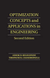 最適化の概念と工学における応用（第２版）<br>Optimization Concepts and Applications in Engineering （2ND）
