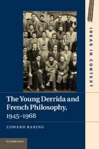 若きデリダと戦後フランス哲学<br>The Young Derrida and French Philosophy, 1945-1968 (Ideas in Context)