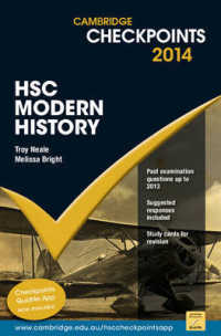 Cambridge Checkpoints Hsc Modern History 2014 (Cambridge Checkpoints) -- Paperback / softback